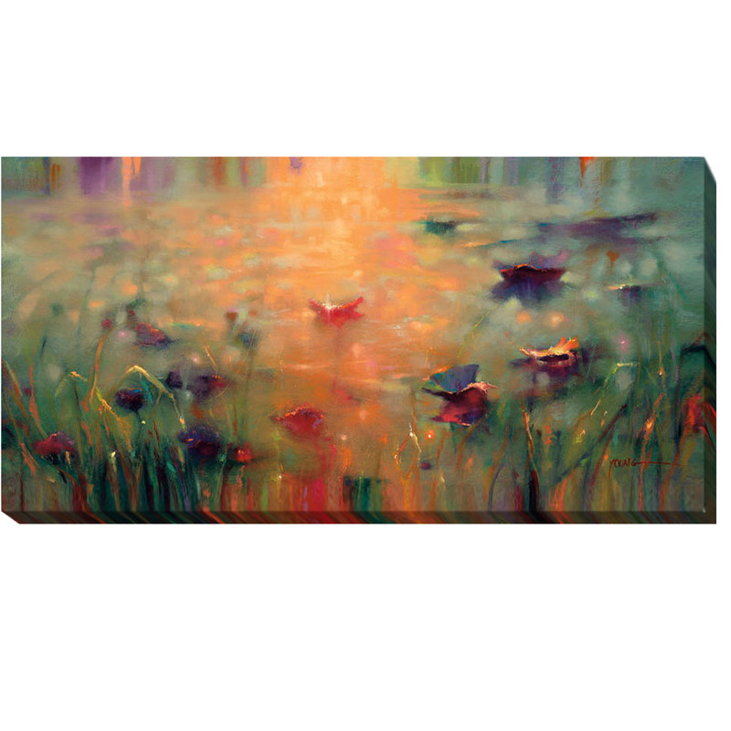 " Mystical Memory " by Donna Young, 18" H x 36" W x 1.5" D