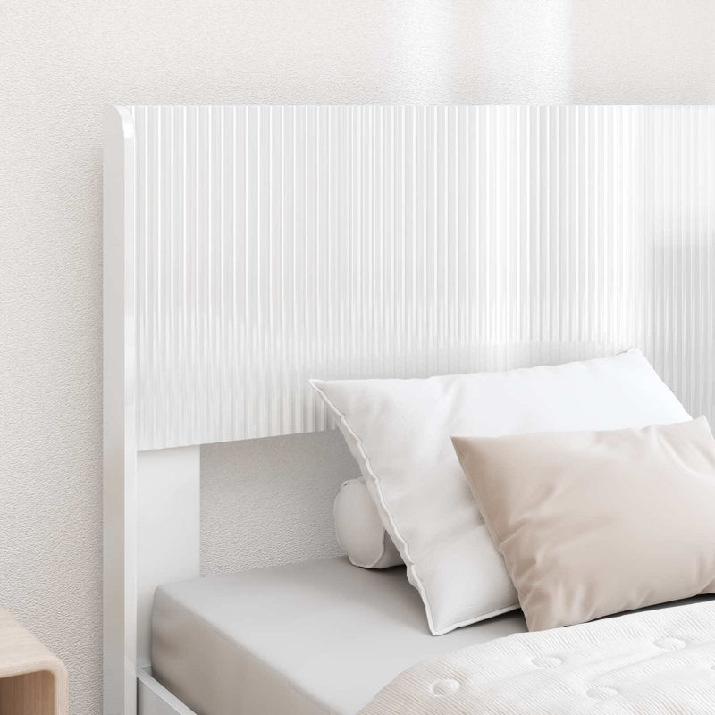 Headboard, High Gloss White