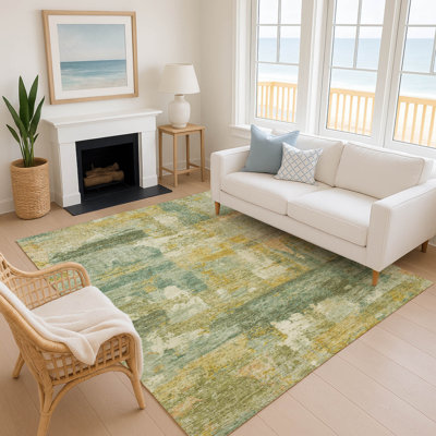 Premium Machine Washable Mayfield AMF2147 abstract Rug