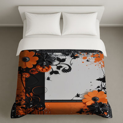 Floral Bedding Art Duvet Cover Modern