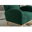 Chaise berçante rembourrée en tissu Teha Teddy-34025540