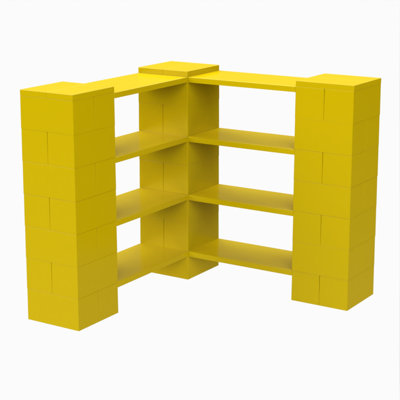 Étagère de coin à 4 niveaux
