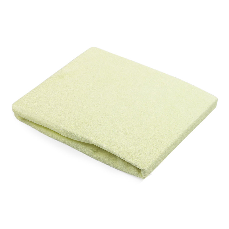 Granger 80% Cotton And 20% Nylon - Piece Oval Cot Fitted Sheet, Lemon