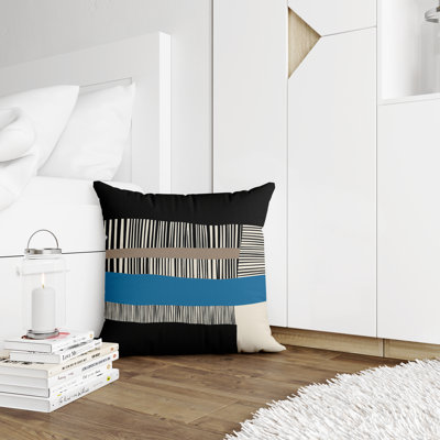 Jeté carré / extérieur en polyester Chamu