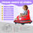 Forever Source 12V Kids Bumper Car with Remote Control, 360 Degree Spins, Dual Driving Modes, LED Lights & Music, Ages 3-5, Red