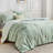 Bedsure Cute Botanical Flowers Reversible Comforter Set-658376200-615994865