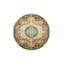 Tapis décoratif kaki traditionnel lavable à la machine-1665928503