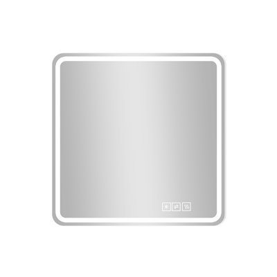 Led Bathroom Mirror 36X36 - , Fog, Rust-, , Gleam 36*36In Cognition