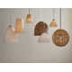 Bloomsburg Single Light Rattan Plug-in Pendant