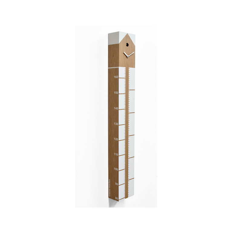 Étienne Wood Wall Clock, Dark brown