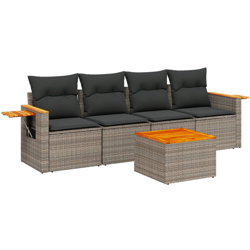 Ensemble de canapé de jardin Vidaxl