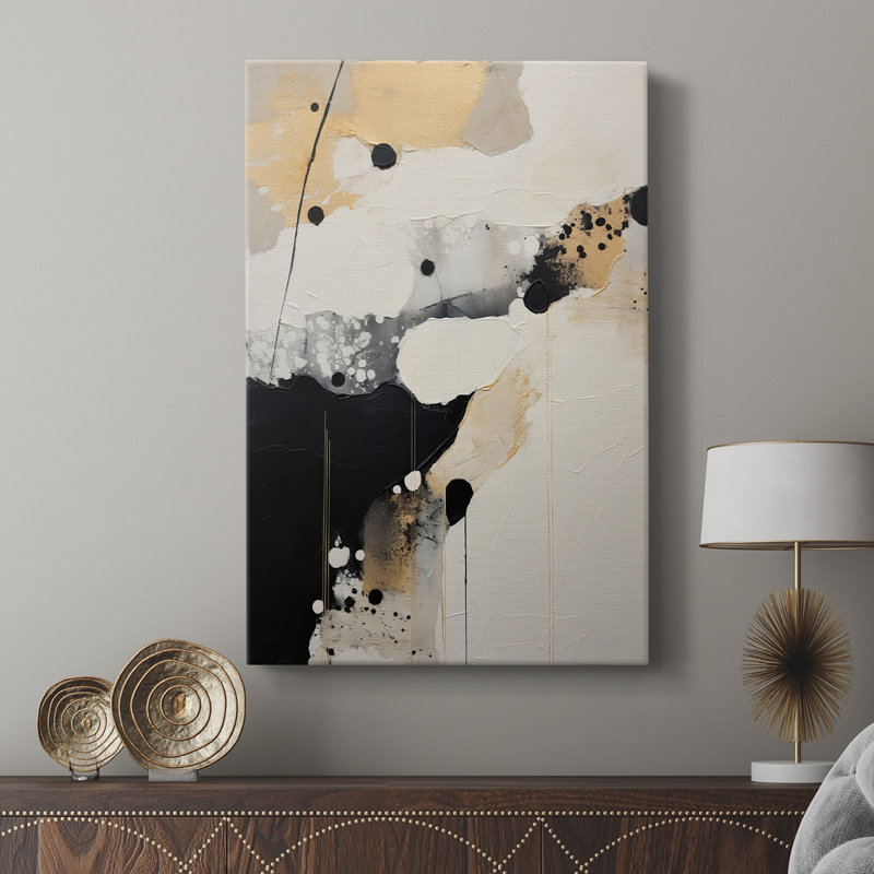 ABSTRACT Series CDXCIX - Gallery Cavas, H 27 po x l 18 po