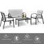 Krick Metal 4 - Person Seating Group-1006621382