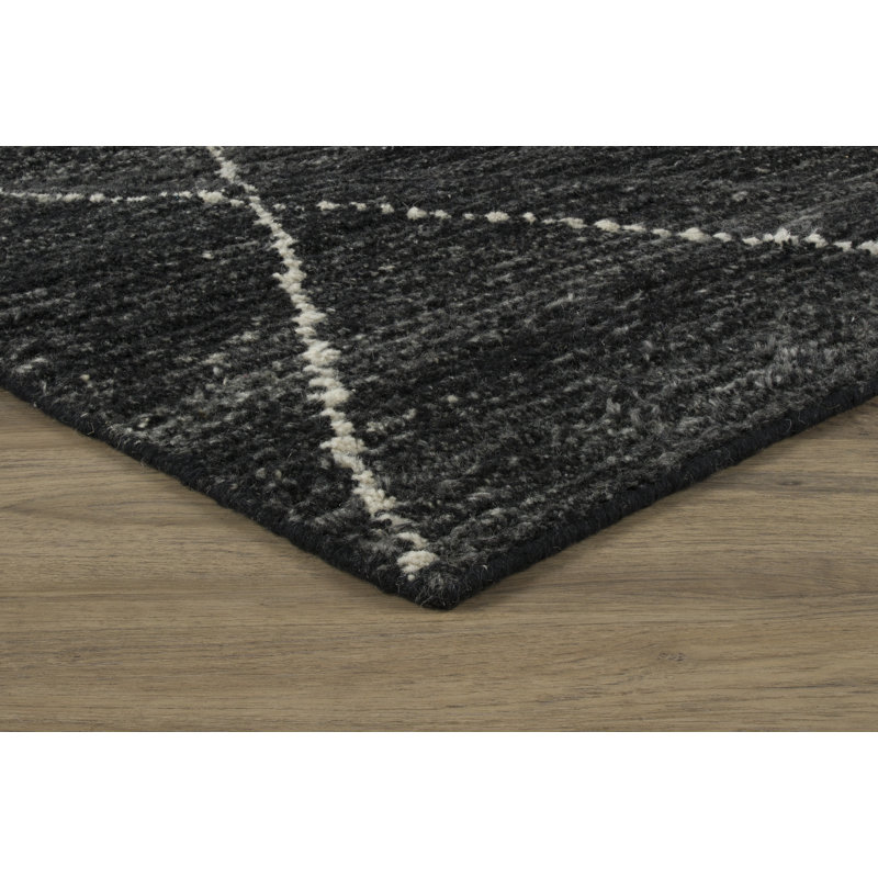 Baha - Asphalt, Rectangle 12' x 15'