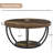 2-Tier Wooden Round Coffee Table | Small Office Or Greeting Table | Gift Idea-322724736