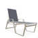 Holna Outdoor Rust-Resistant Metal Chaise Lounge