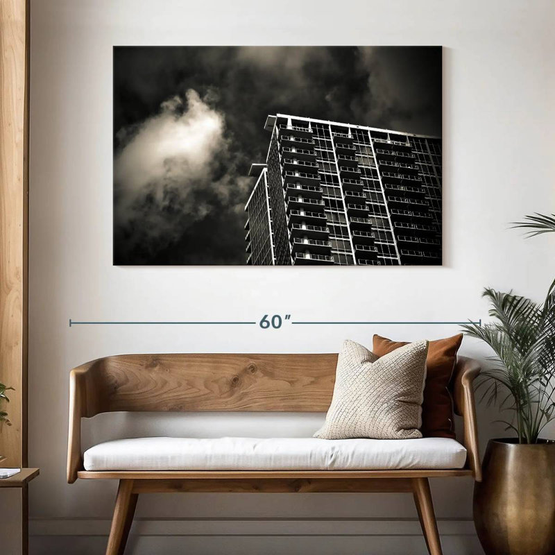 Lilie BW Building, 32" H x 48" W