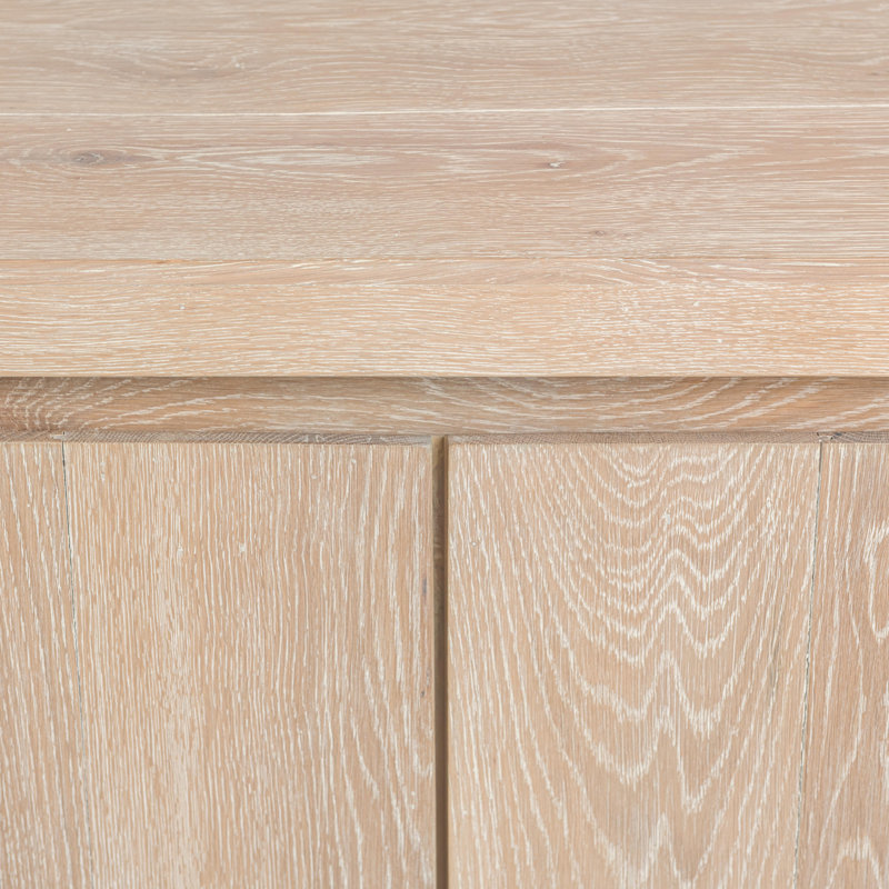 Bristol Reclaimed Oak Sideboard Buffet, Aged Cream