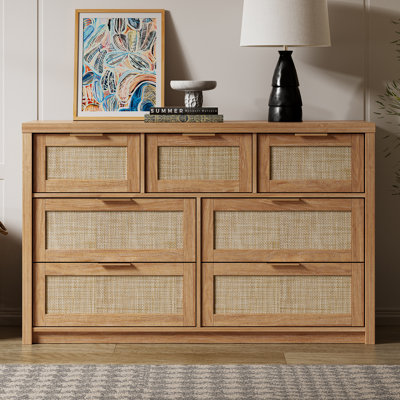 134 cm W Chest of 7 Drawers