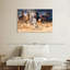 Courir sur un cheval, impression sur toile-92279670