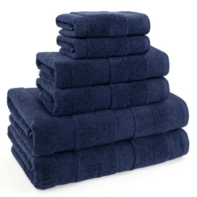 Luxury Extra Soft 100% Cotton 6 Piece Bath Towel Set
