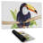 Toucan - 14.00"x24.25" Desk mat