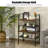 21.5'' W Steel Shelving Unit