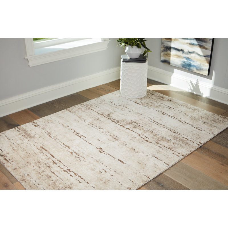 Kasney 8' x 10' Rectangular Synthetic Spot Rug