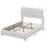 Platform Bed Frame With Height Adjustable Headboard, Modern Upholstered Cloud Bed-130557742