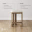 Tabouret de bar Arik Barrel-121931511