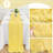 Cheesecloth Gauze Table Runner – Light Yellow – Boho Rustic Spring & Easter Table Décor For Weddings, Baby Showers, And Bridal Showers-339988555-339988559