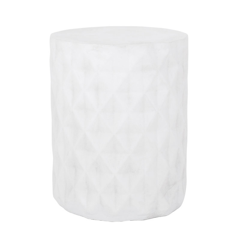 Outdoor Lightweight Concrete Side Table