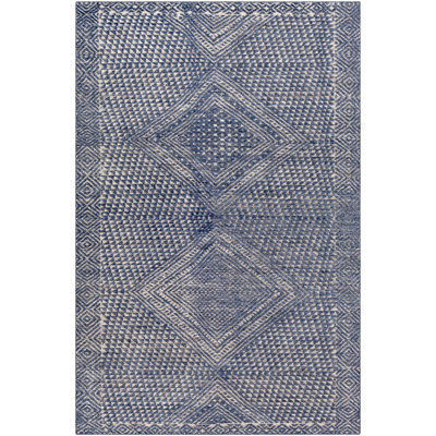 Tapis en denim noué à la main Julianne Southwestern