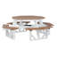 Outdoor ADA Octagon Picnic Table-1388312523-1388312526