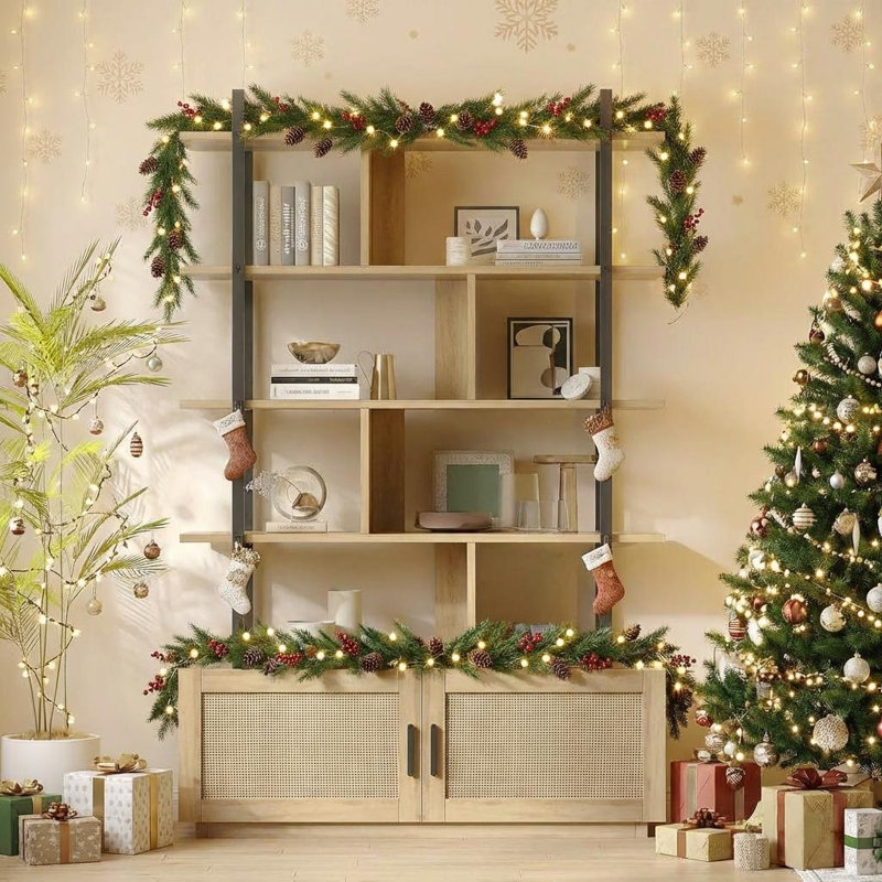 180.3cm H x 110cm W Metal Standard Bookcase