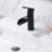 Single Hole Bathroom Faucet with Drain Assembly-86634269