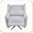 Power Swivel Recliner Upholstered 5-Star Base Comfortable Stylish Durable Practical Versatile-7055697