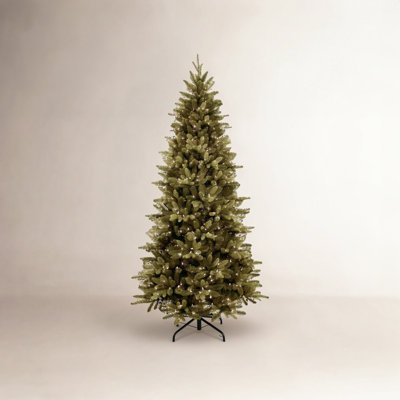 Lighted Artificial Spruce Christmas Tree