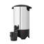 Distributeur de boissons chaudes commercial en acier inoxydable de 40 litres avec robinet à goutte et filtre à maille réutilisable