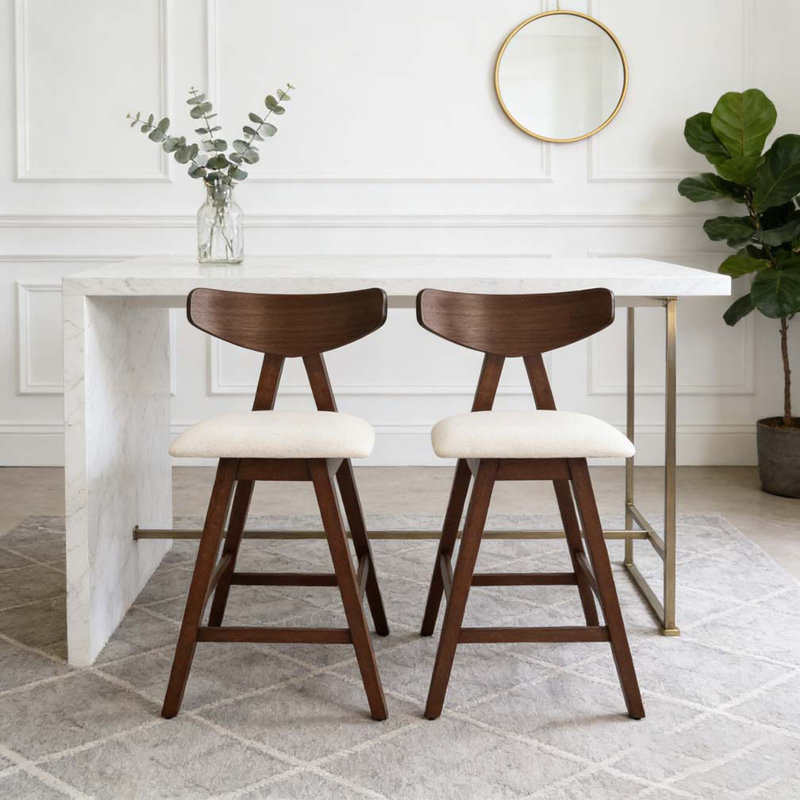 Tabouret de comptoir, Beige clair