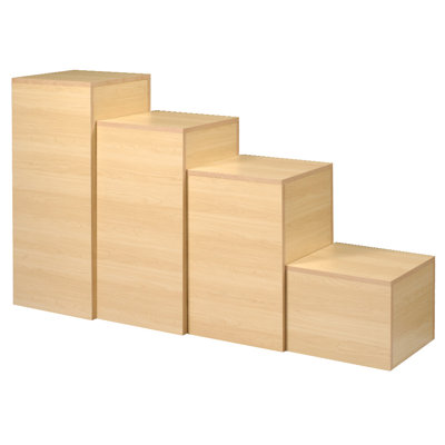 12" H X 15" W – Laminate Pedestal Display With Square Top