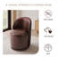 Upholstered Swivel Barrel Chair-644449111