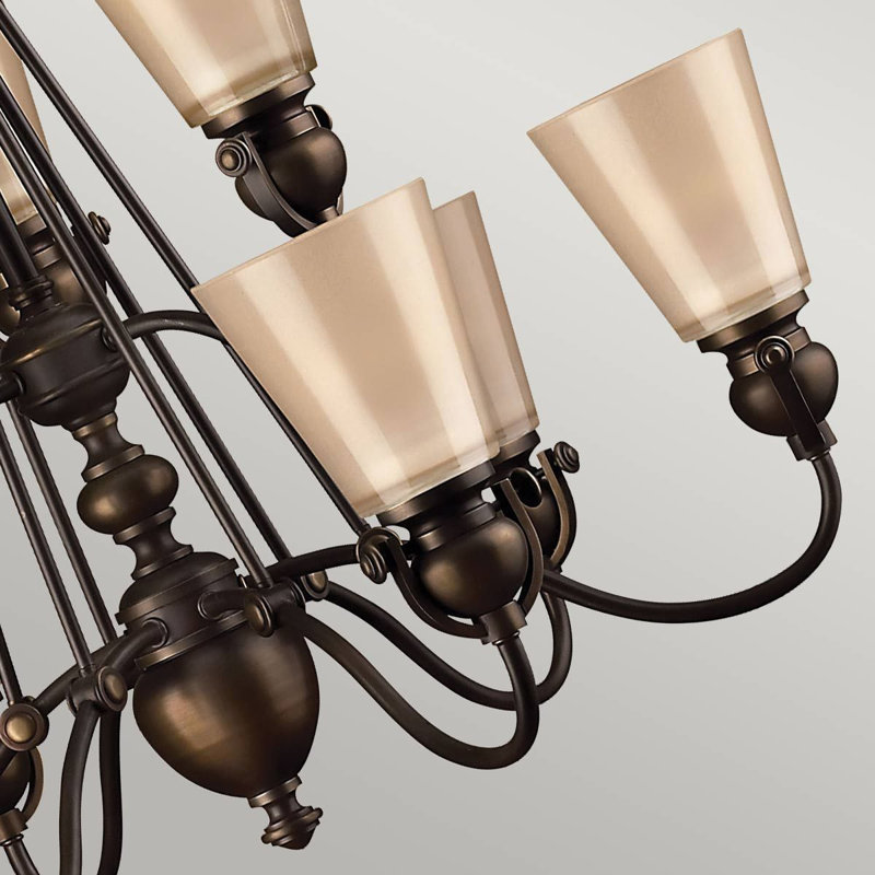 Vancamp 9 - Light Shaded Chandelier