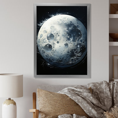 " Blue Planet Moon Luminous "