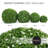 15'' Faux Flowering Topiary-64582516