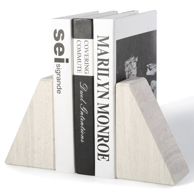 Marble Bookends (Set of 2)