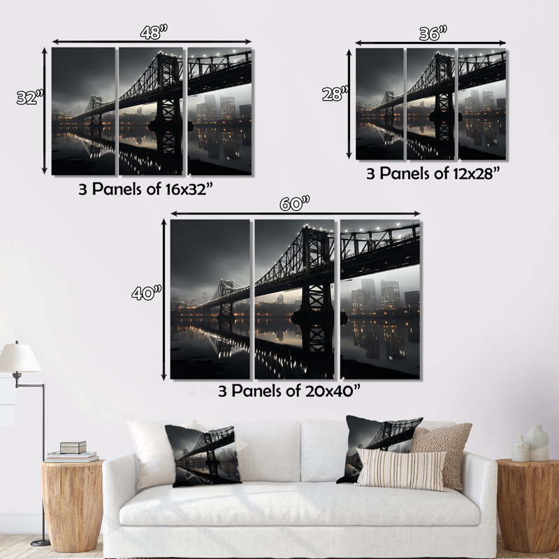 3 pièces gris anthracite gris Urban Connect, H 28 po x l 36 po x P 1 po