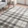 Macfoy area rug Machine Woven Rectangle Cream/Grey