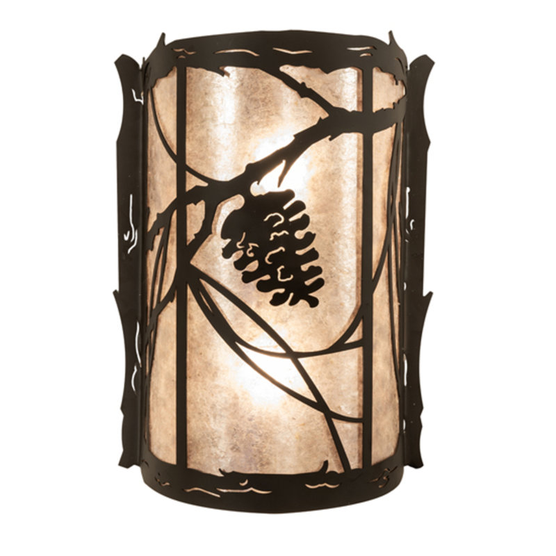 Whispering Pines 1 - Light Flush Mounted Sconce