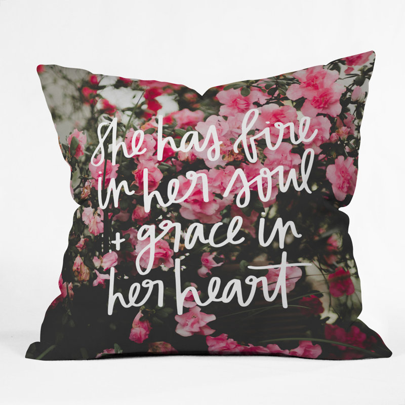 Coussin décoratif grâce à chelcey tate, 16 po x 1 po